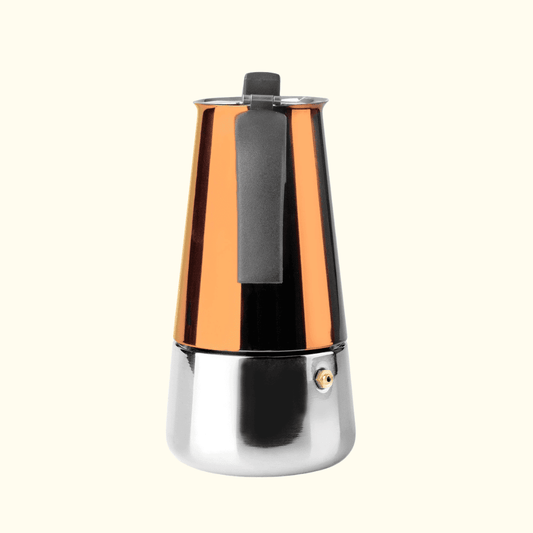 IBILI - Moca Cupra 4 Cup Stainless Steel Express Coffee Maker