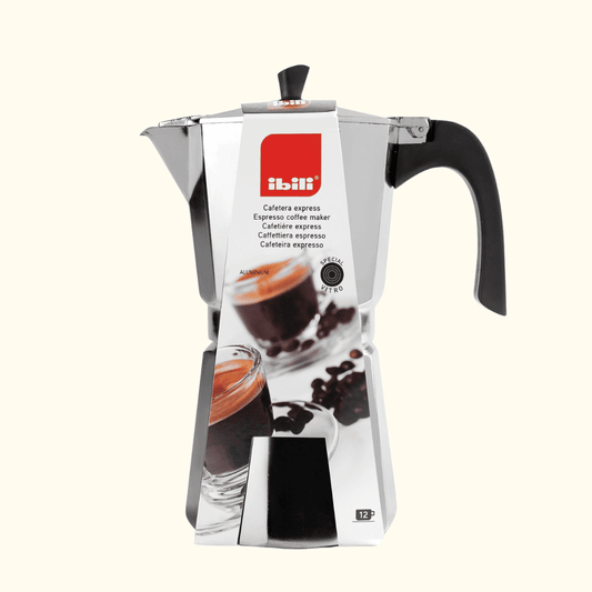 IBILI - Bahia espresso machine. 3 cups, 150 ml, Aluminum
